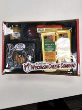 Wisconsin Cheese  Company Gift Set (Cheese,summer Sausage,pretzels,mustard)