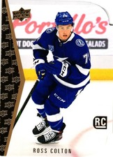 2021-22 UD Series 2 - ROSS COLTON Retro Die-Cut #RDT-16 Rookie Card. rookie card picture