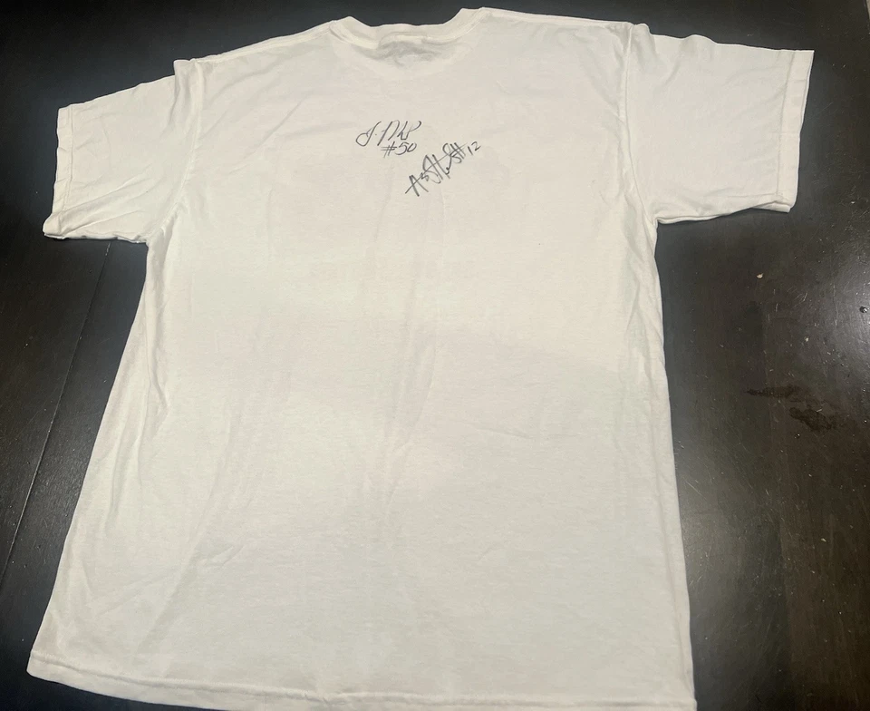 Camiseta de baloncesto 2010 WNBA Washington Mystics Fan Appreciation XL CON 2 AUTOS Foto 4 de 4