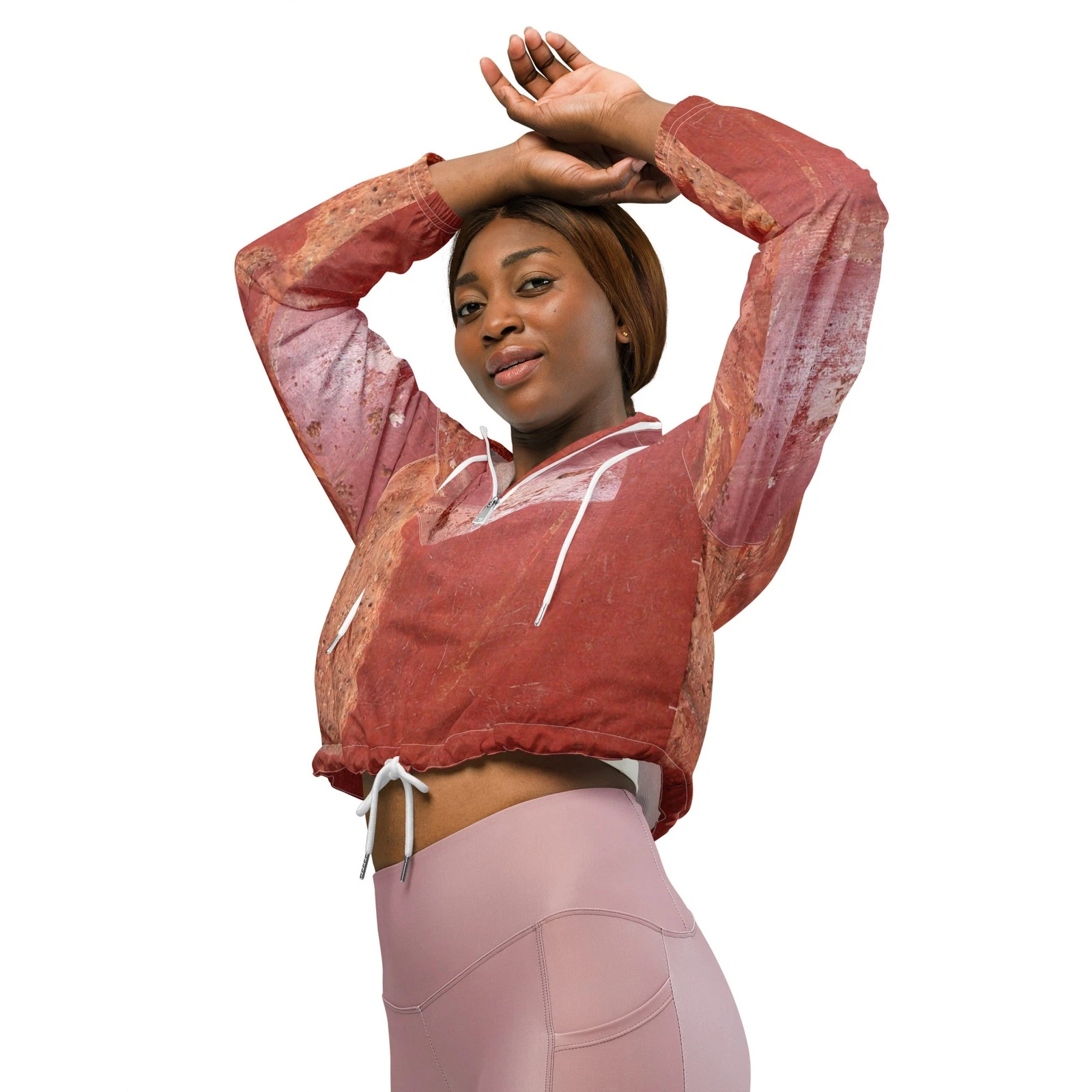 Women’s cropped windbreaker "Pompei"