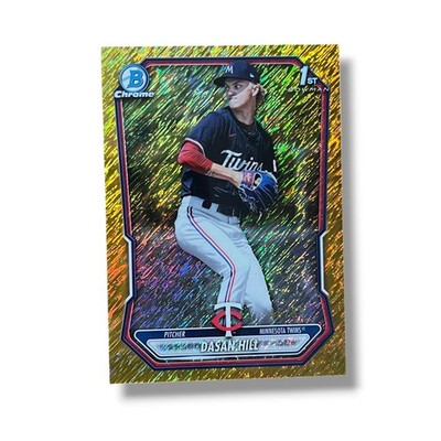 Dasan Hill 1st Bowman Gold Shimmer 46/50 2026 Bowman BCP-88 Minnesota Twins
