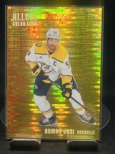 2025-26 Allure #CF-2 Roman Josi Color Flow Orange-Yellow Spectrum #/299