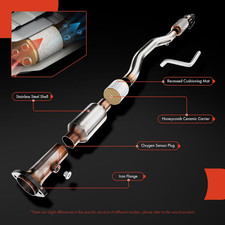 Front Catalytic Converter W/Gasket Kit Direct-Fit Compatible with Chevy  GMC...