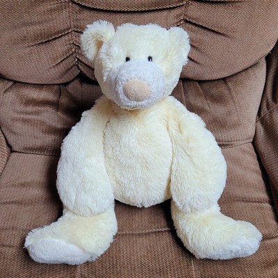 Rare Mary Meyer Plush Creamie Creamy White 17'' Volvo Beanie Teddy Bear 52461