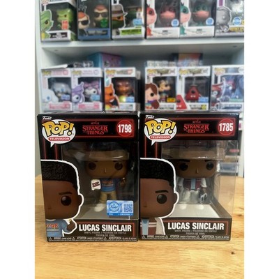 2 Season 5 Lucas Sinclair Funko Pops Stranger Things Boombox Popcorn #1785 #1798