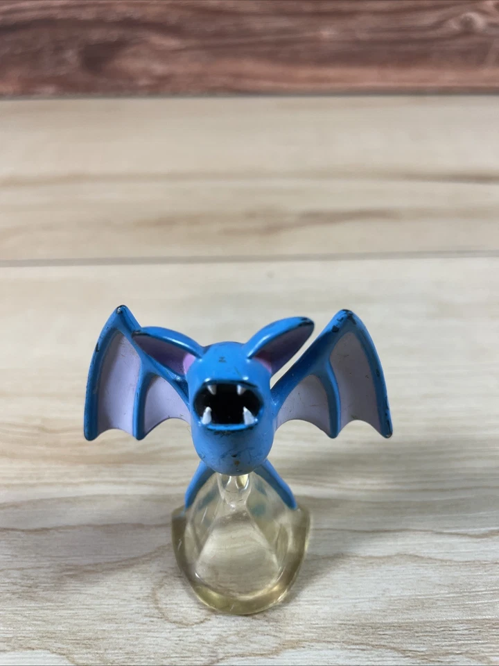 Vintage TOMY Zubat Original Pokémon PVC Figure Nintendo Monster Collection - Image 4 of 4