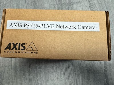 *Factory Sealed* Axis  P3715-PLVE Dual Sensor IP Indoor/Outdoor Camera 