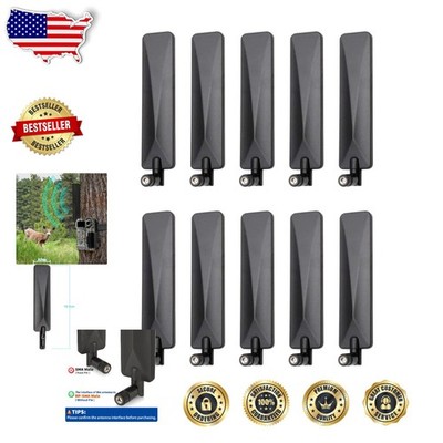 Boost Trail Cam Signal: 10x 9dBi 4G LTE Antennas, RP-SMA Male, Omni-directional