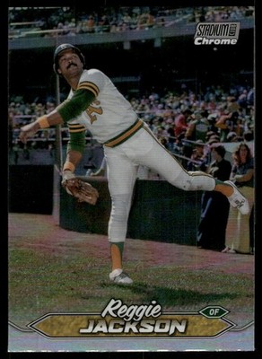 2024 Stadium Club Chrome Refractors #276 Reggie Jackson - BB