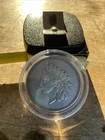 Vintage INDIAN HEAD DESIGN 1 TROY OUNCE .999  FINE SILVER ROUND