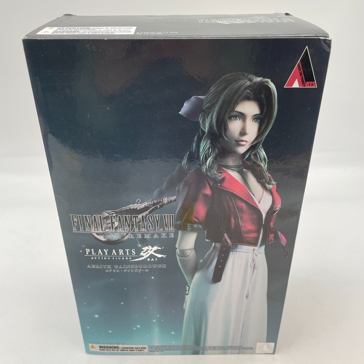 PLAY ARTS Kai Final Fantasy VII Remake Aerith Gainsborough Figure PLAY ARTS Kai Final Fantasy VII Remake Aerith Gainsborough Figure