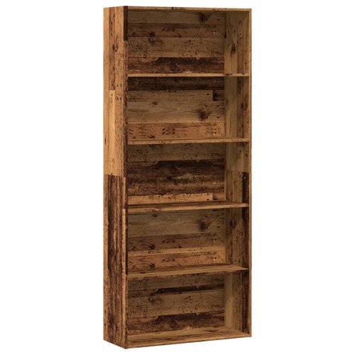 Großes Bücherregal mit 5 offenen Fächern | Aktenregal | Highboard | 80 x 189 cm - Bild 20 von 99