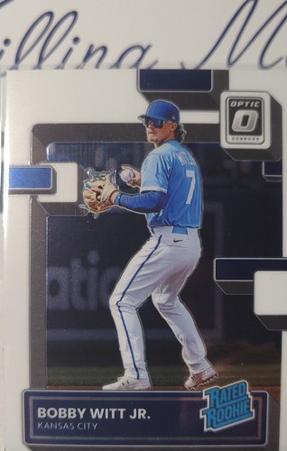 Bobby Witt Jr. #98 2022 Panini Donruss Optic card