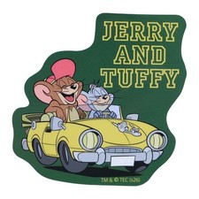Tom and Jerry Die-Cut Character Sticker Drive Warner Bros. Deco Sticker s