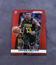 2024-25 Panini Prizm Deca - Isaiah Collier #186 Red Prizm /199 (RC)