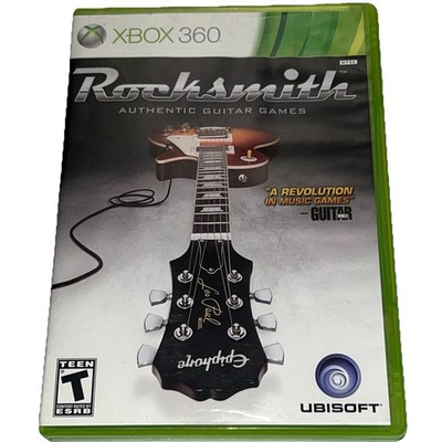 Rocksmith - Microsoft Xbox 360 | COMPLETE | RESURFACED | TESTED | GAME & MANUAL