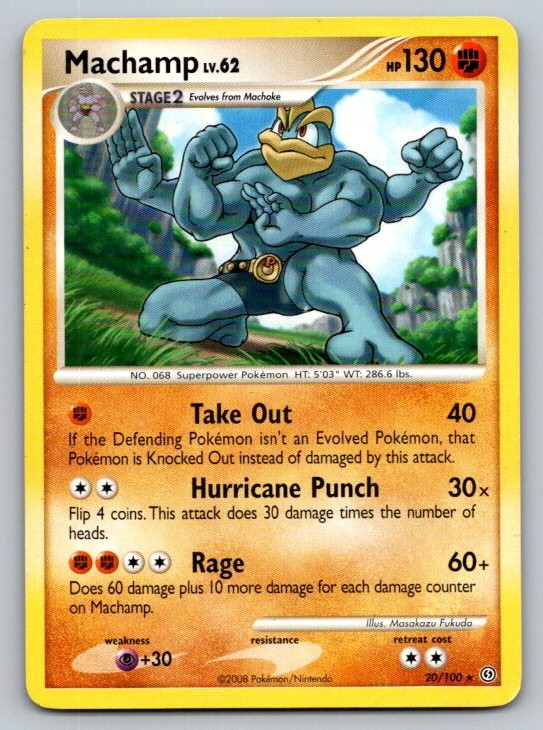 Machamp Stormfront 20/100 LP