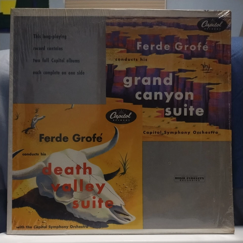 FERDE GROFE Grand Canyon/Death Valley Suite SCARCE CAPITOL DUOPHONIC STEREO LP Foto 2 de 4
