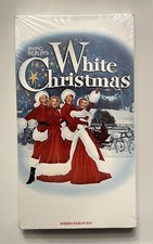 Irving Berlins White Christmas VHS, 1954 Musical Bing Crosby Rosemary Clooney