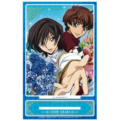 NEW Code Geass Lelouch x Suzaku Acrylic Board Portrait (B