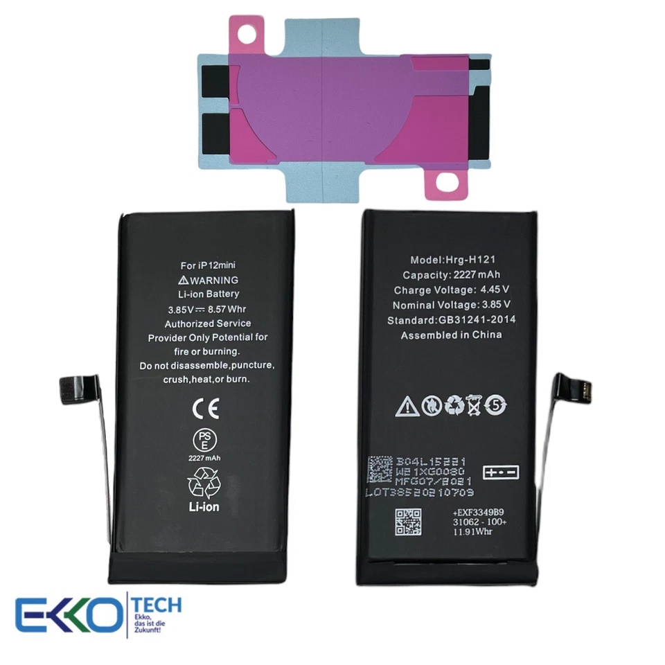 ✅ Für Original Apple iPhone 12 Mini Akku Batterie 2227 mAh Battery 0 Ladezyklen✅