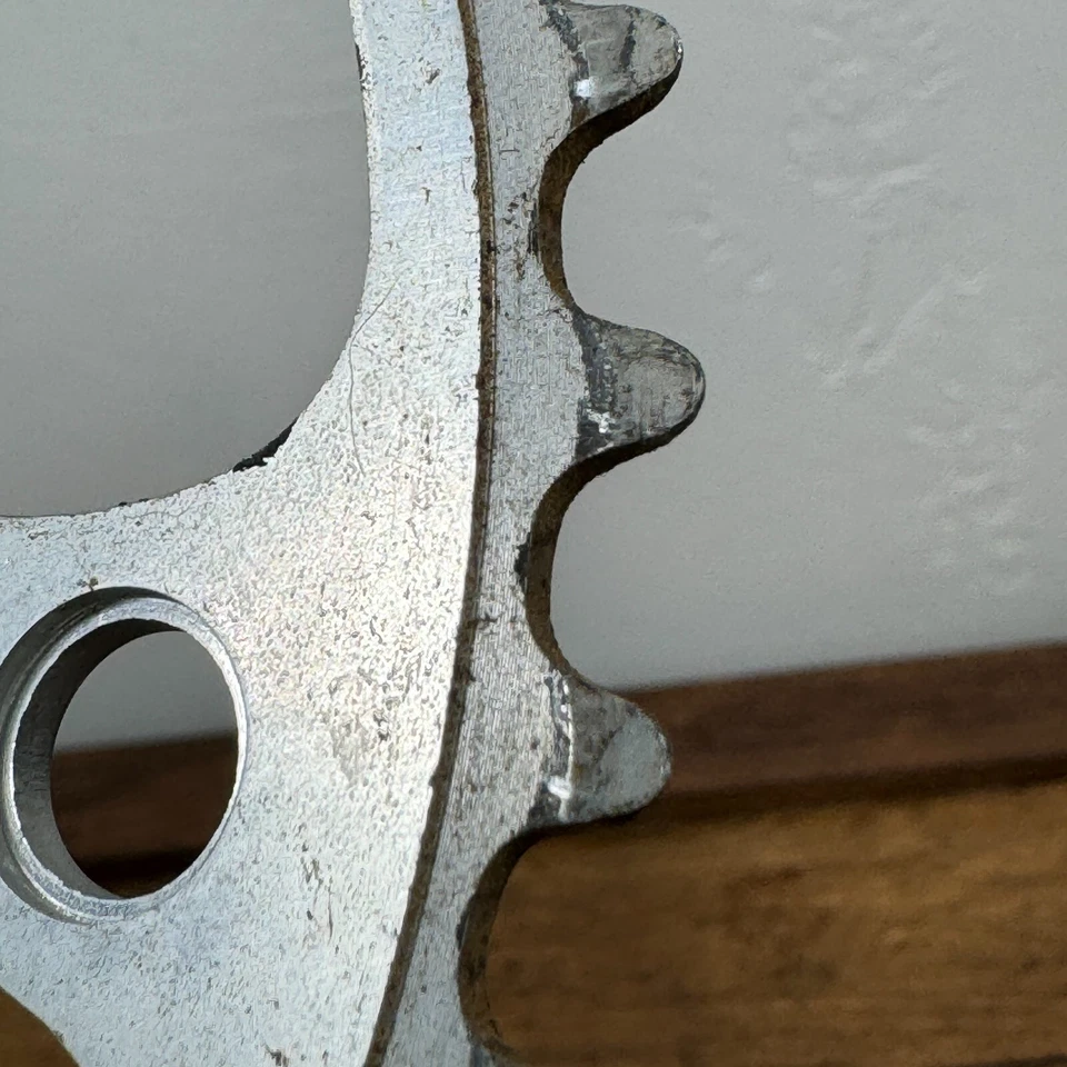 Vintage Shimano 42t Chainring 130 BCD Old School BMX Takagi Alloy 42 Tooth - Image 3 of 4