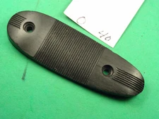 Unknown Buttplate 1.55" x 4.69" Flat Plastic #O40