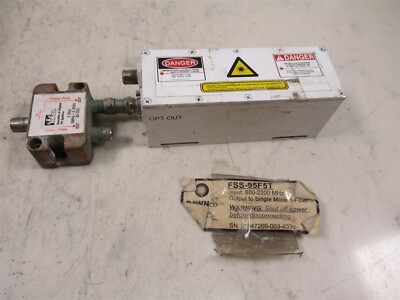 DAWNco FSS-95F5T Satellite Transmitter 800-2200 MHz Output Single Mode 1-fiber