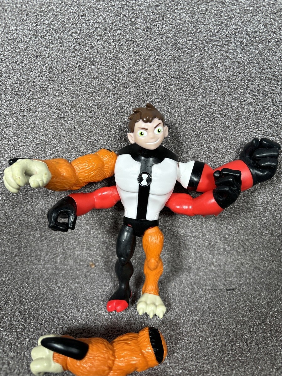 Ben 10 Omni Glitch Heroes Ben Four Arms Rath 2019 Playmates Toys