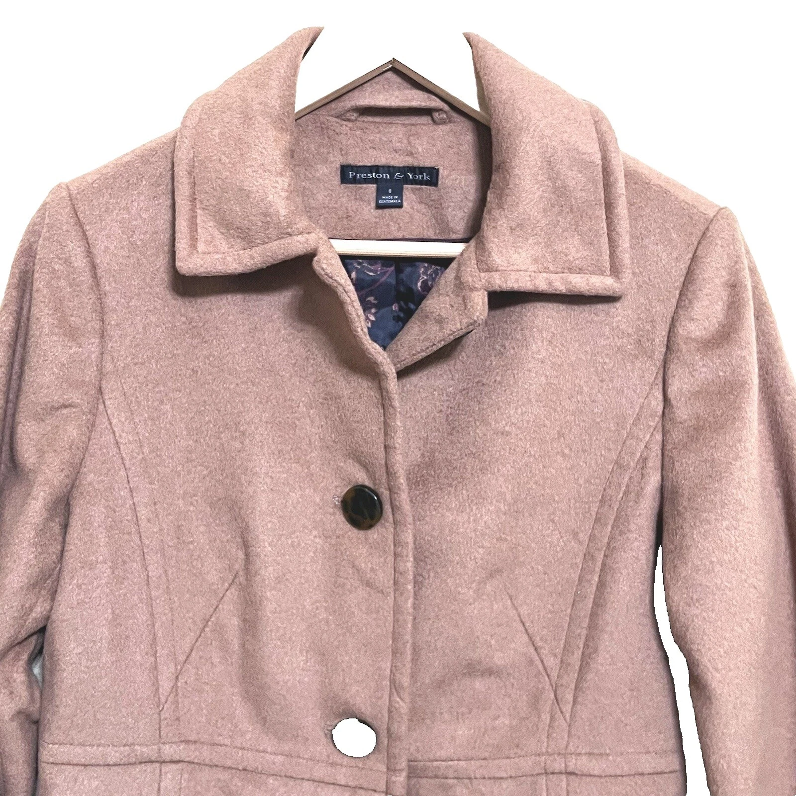 Sólido Preston & York gabardina abrigos, chaquetas y chalecos para Mujeres