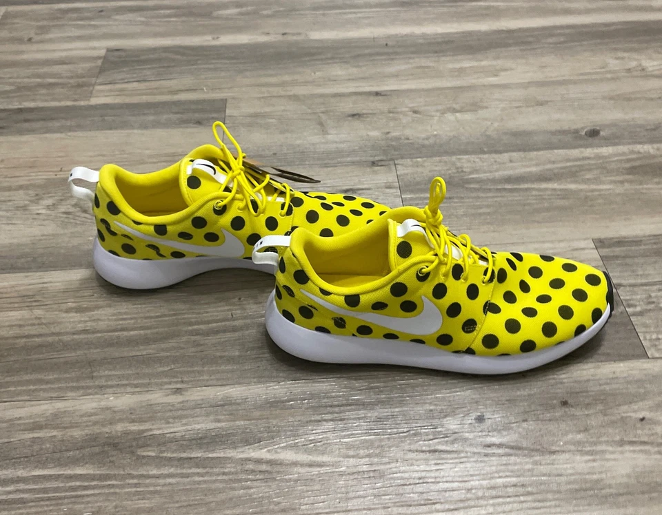 Nike Roshe  Nature Golf Shoes -  Size 10.5 - Polka Dot Yellow - New FD2599-700 - Image 3 of 4