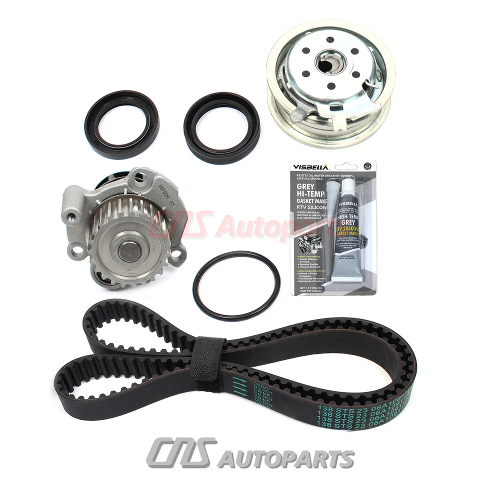 Timing Belt Water Pump For 98-05 2.0L SOHC Beetle Golf Jetta AEG AVH AZG BEV Foto 2 de 3