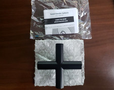 Pfister HHL-089TNTB Black Tenet Replacement Cross Handle For Tub and Shower Trim