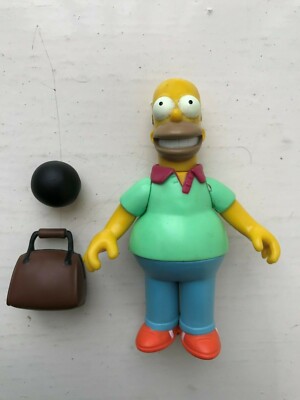 PLAYMATES INTERACTIVE THE SIMPSONS SERIE 2 PIN PAL HOMER ACTIONFIGUR WOS
