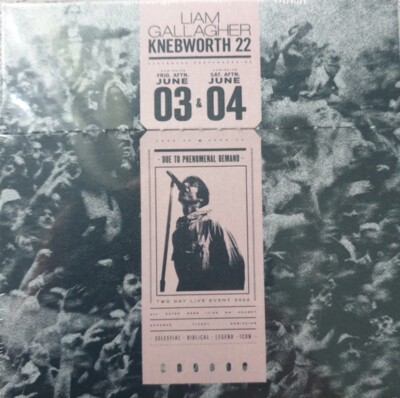 Liam Gallagher - Knebworth 22 - CD Boxset - Neu versiegelter Zustand