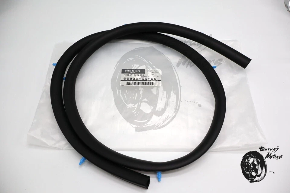 NISSAN Genuine 200SX 240SX SEAL-COWL TOP SEALING RUBBER COWL OEM 66830-65F00 - Image 2 of 4