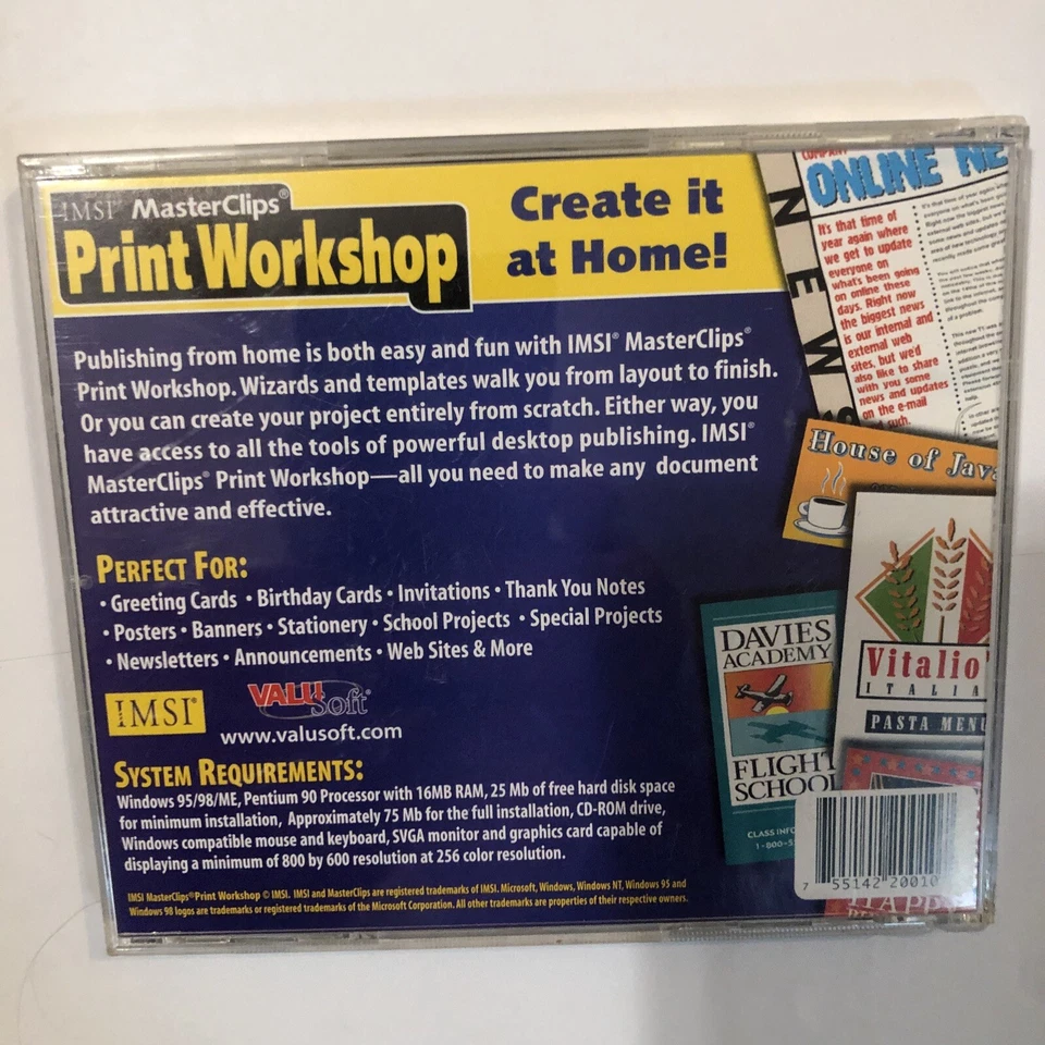 IMSI/Design Masterclips Print Workshop - 755142200107 - Image 3 of 3