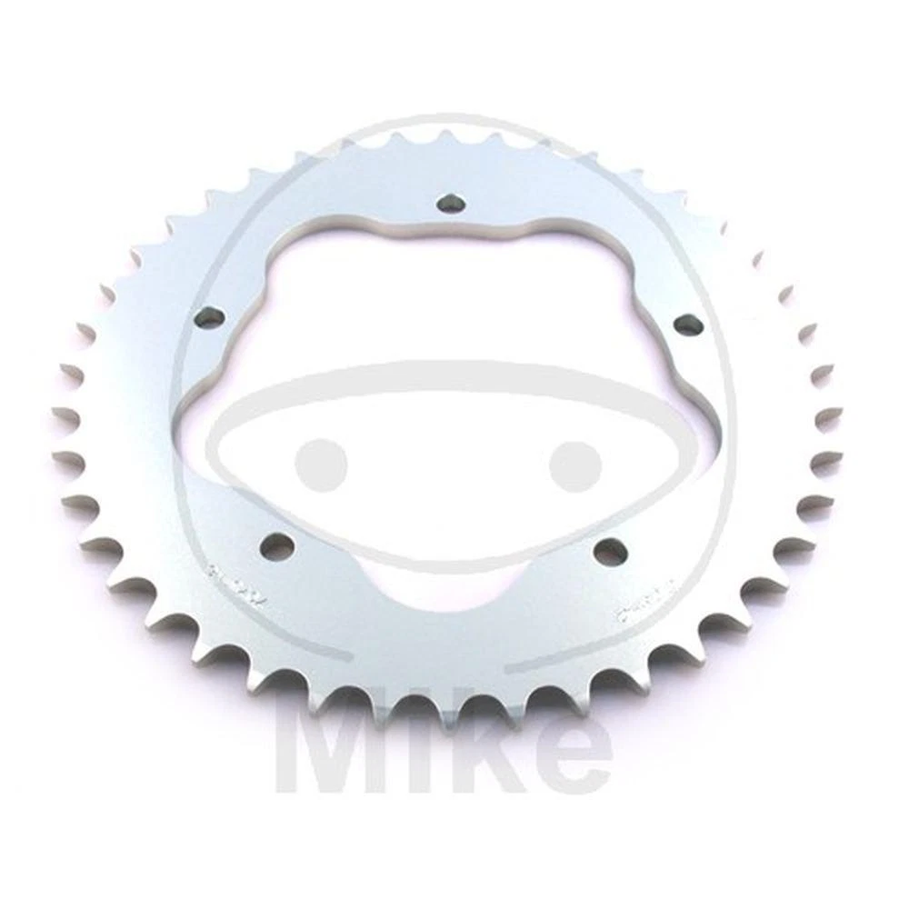 Plateau Ancien 42 Dents - 130 BCD - Alu - Argent - Pour Vélo Course / Route