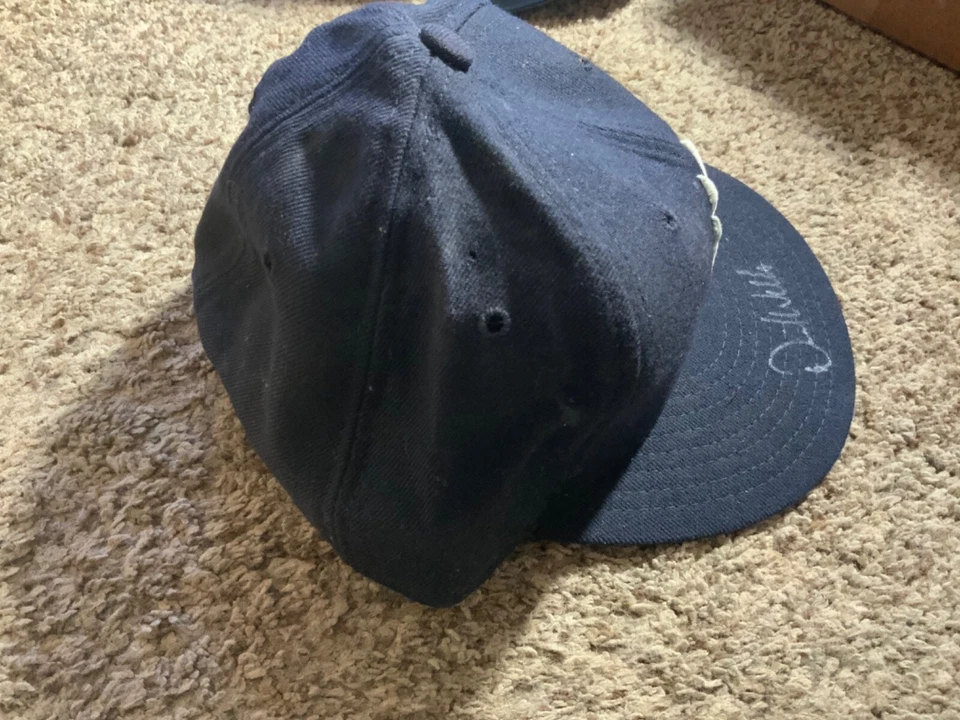 DAVID WELLS Signed New York Yankees 5950 HAT AUTOGRAPHED JSA PAPER - Image 4 of 4