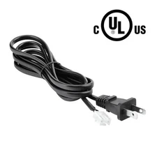 6ft UL AC Internal Power Cord For RCA RTRU6027-US w/ Connection To Power Board