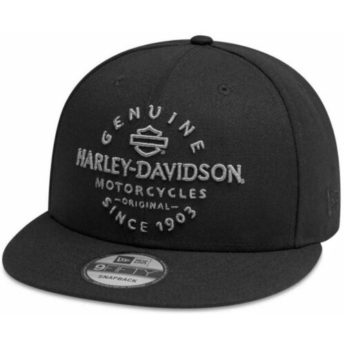 Harley Davidson Genuina 9FIFTY Cap Gorra de Baseball Visera Cappy - Imagen 1 de 1