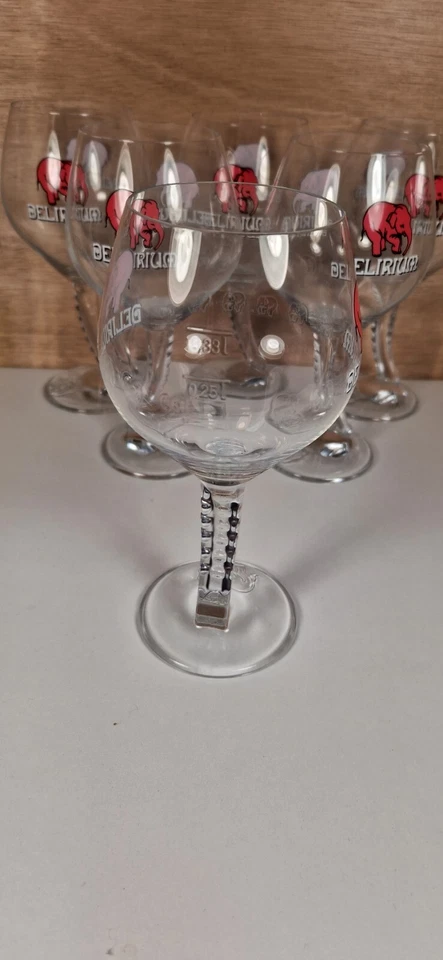 6 VERRES DELIRIUM TREMENS 33/50CL NEUFS - Photo 3/3