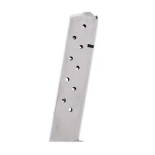 Mec-Gar fits 1911 .45 ACP 10-Round Nickel Magazine MGCG4510N