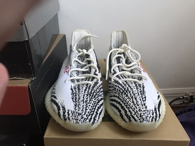 yeezy zebra size 12