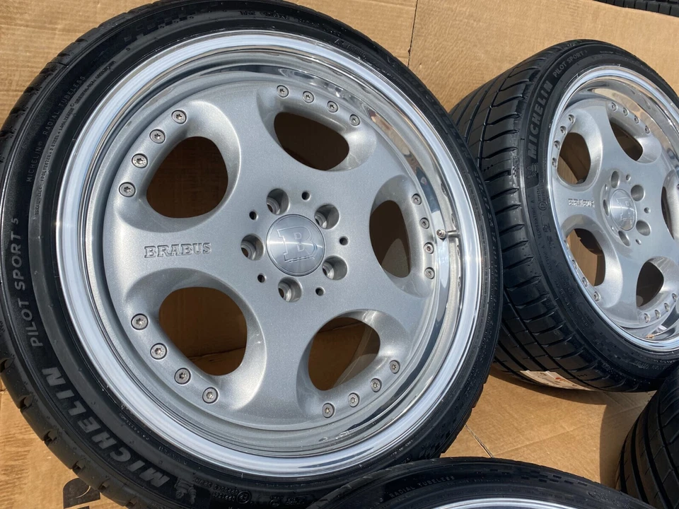Brabus Felgen 18" Monoblock 4 Reifen Mercedes SLK R170 CLK W208 R129 SL W126 AMG - Bild 3 von 4