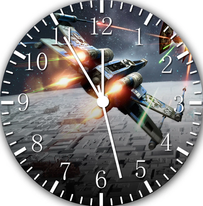 Star Wars Quartz (Battery Powered) Plastic Wall Clocks for sale | eBay