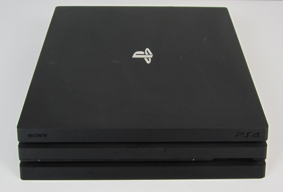 Sony PlayStation 4 Ps4 Pro Black Console With 34 Games and 2