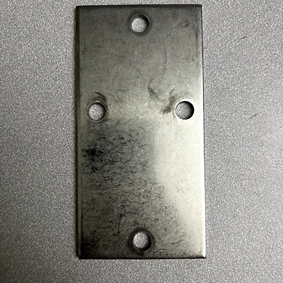 Hobart 00-185762 FLANGE Flat 4 holes Rectangle Metal 2 1/2''- 5'' Warewash