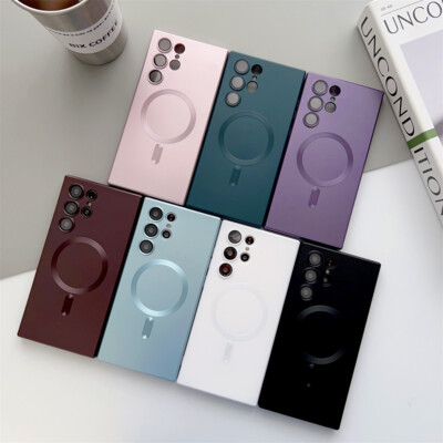 For Samsung Galaxy S26 S25FE S24 S23 S22 S21 S20 Shockproof Magnetic Phone Case