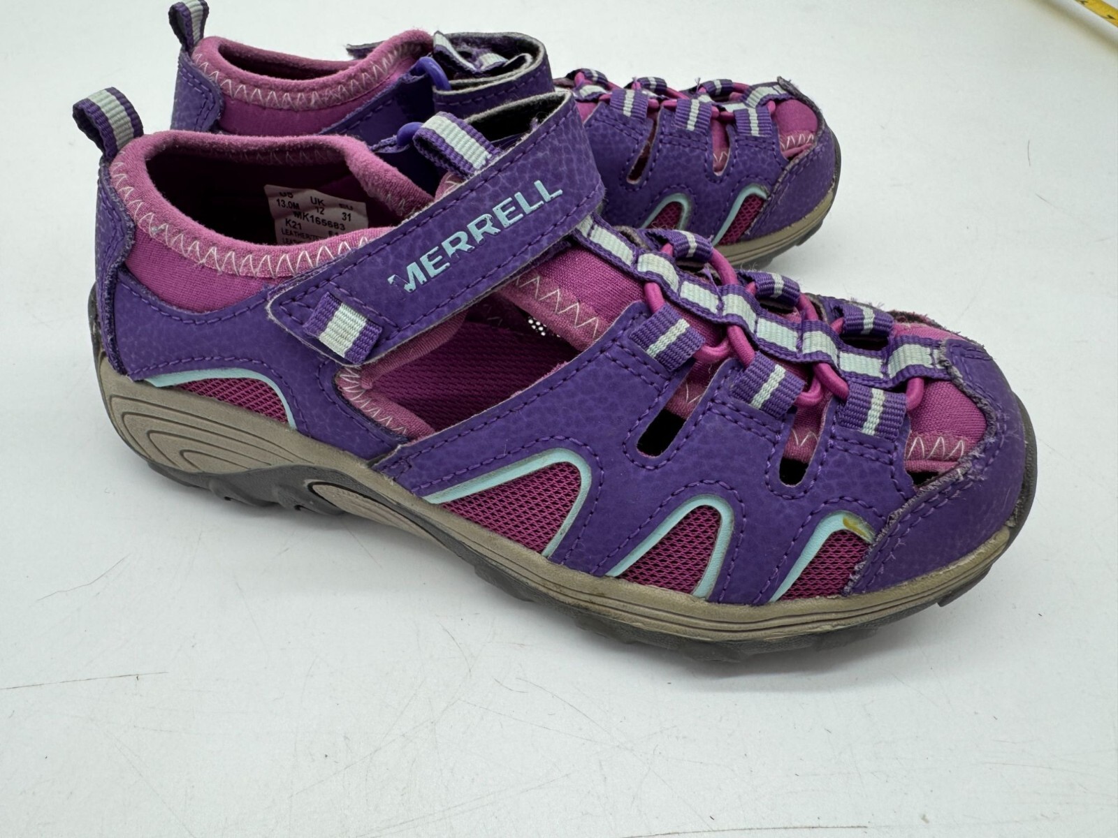 Merrell Hydro Hiker Sandali Bambina Taglia 13M Rosa Impermeabili Outdoor Mk165683